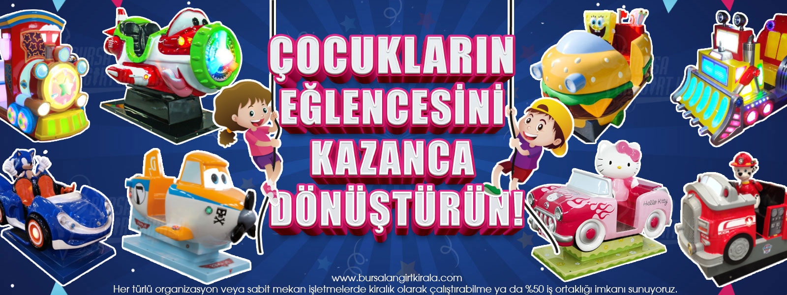 jetonlu oyuncaklar kirala