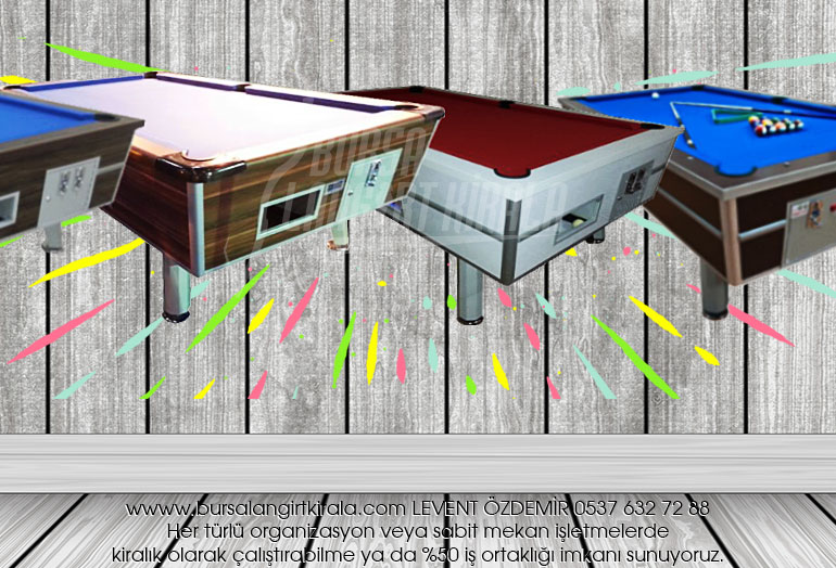 bursa bilardo kirala