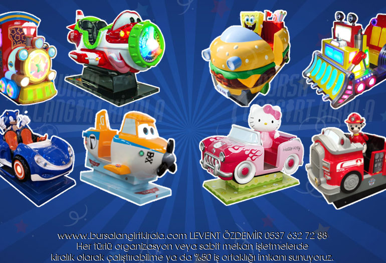 bursa jetonlu oyuncaklar kirala
